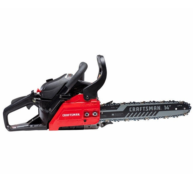 CRAFTSMAN S210 14" 42cc 2-Cycle Gas Chainsaw Tested & Working - Lumi and Leo