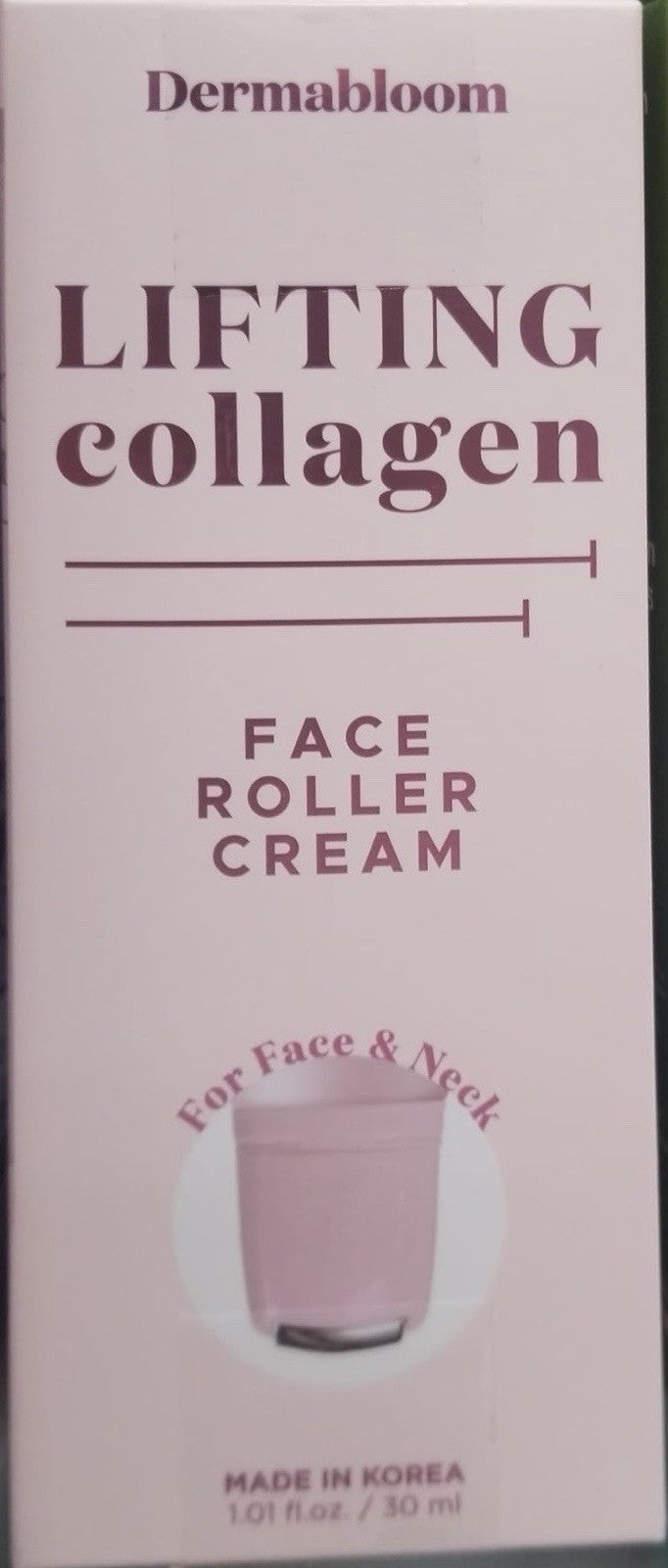 Dermabloom Lifting Collagen Face Roller Cream 50ml Cooling Applicator - Lumi and Leo