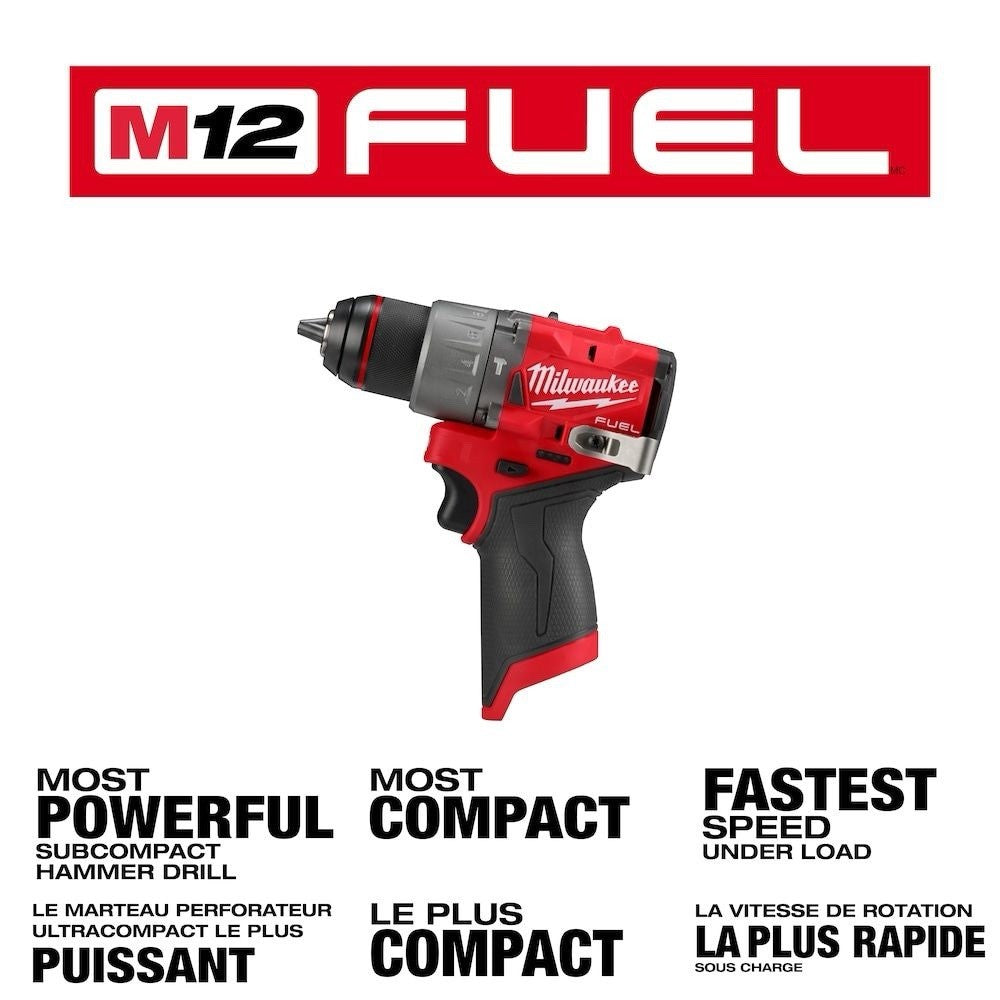 MILWAUKEE M12 FUEL HAMMER DRILL - Lumi and Leo
