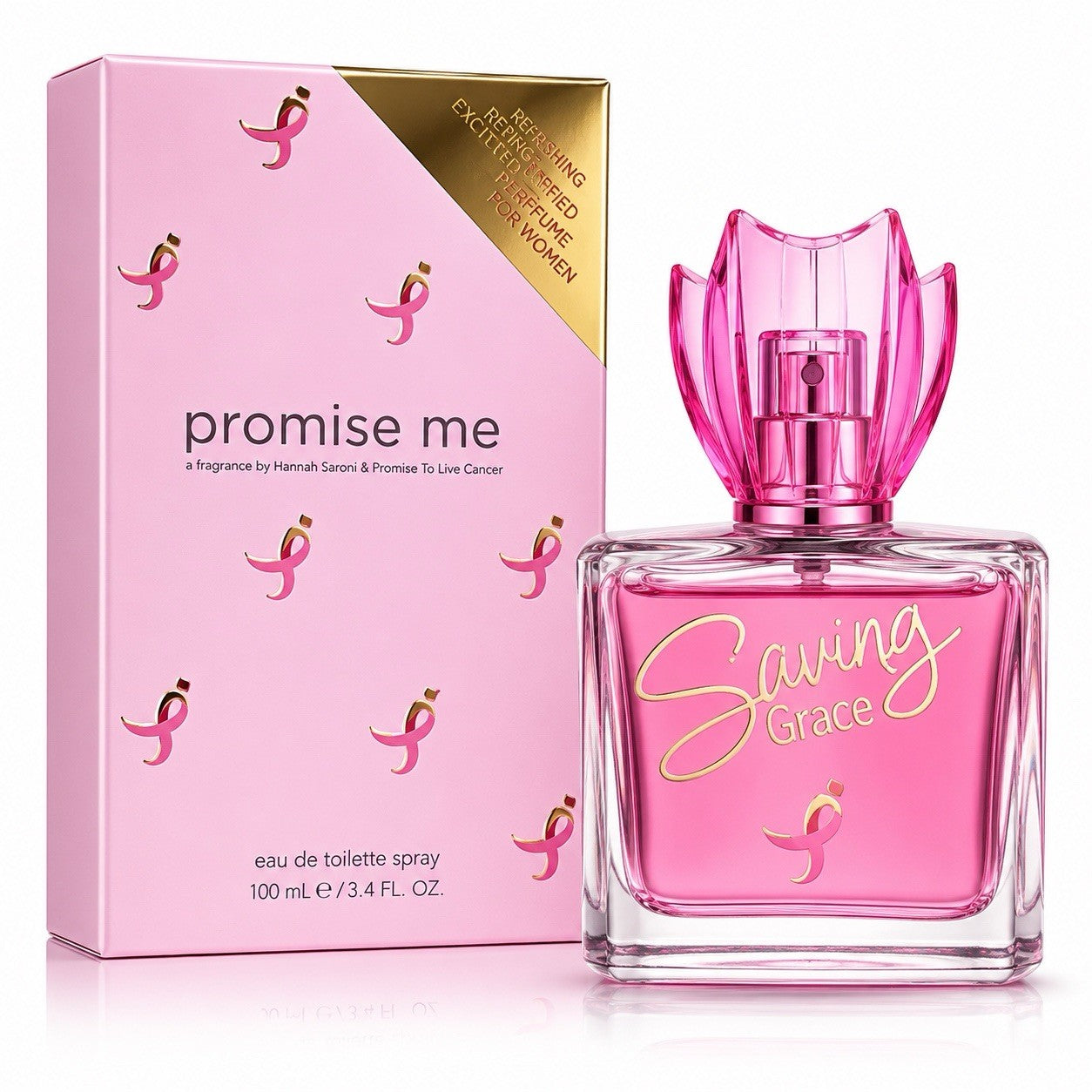 Promise Me Eau De Toilette EDT Spray for Women 100ml 3.4 fl oz New - Lumi and Leo