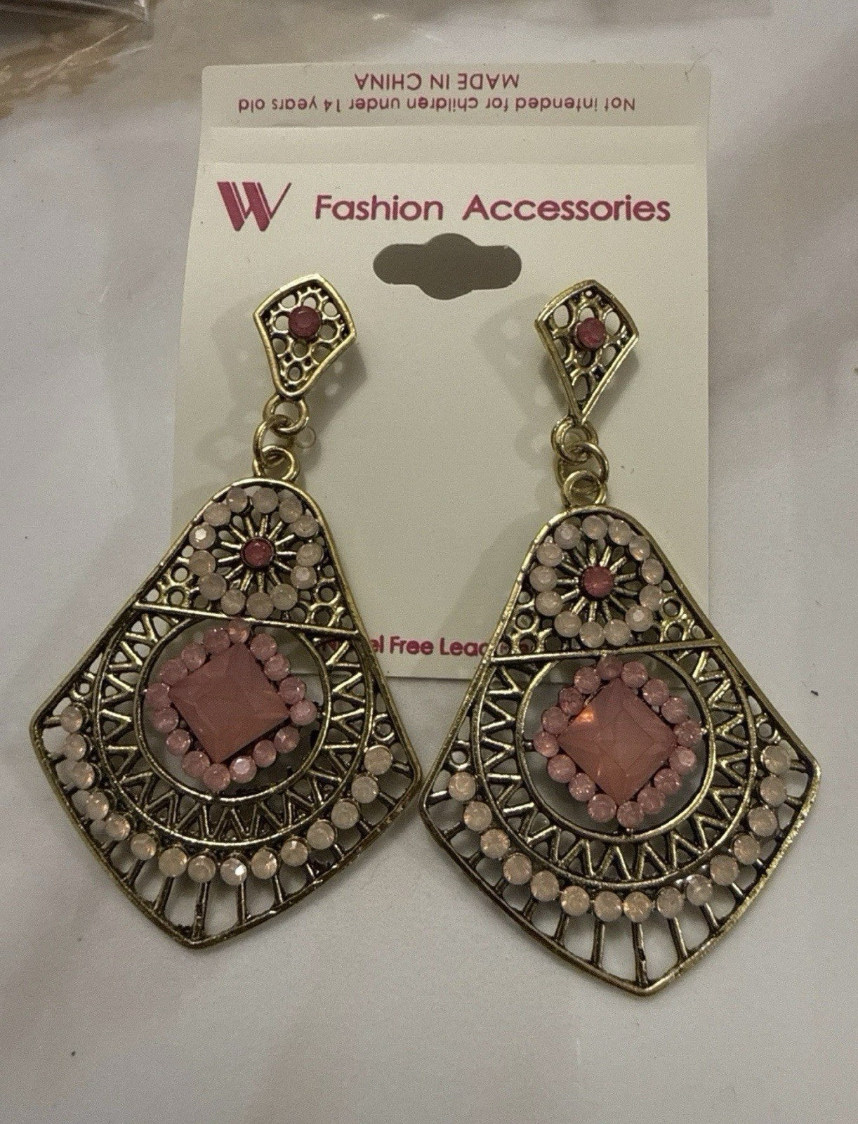 Women's Fashion Earrings Set 8 Pairs Vintage Boho Dangle Stud Gold Tone Jewelry - Lumi and Leo