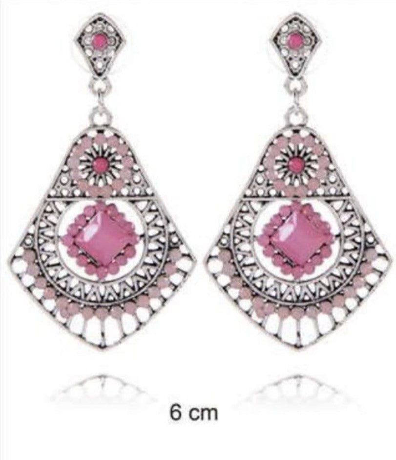 Women's Stainless Steel Dangle Earrings Hypoallergenic Lightweight Fashion Gift - Lumi and Leo