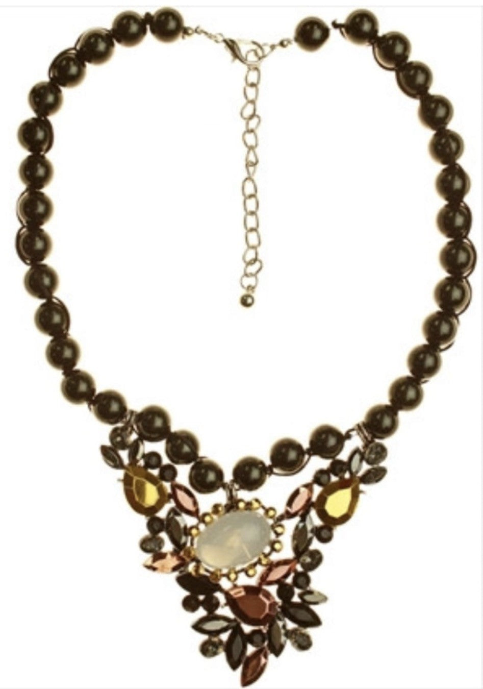 Women’s Stainless Steel Necklace & Earrings Jewelry Set Floral Adjustable Gift - Lumi and Leo
