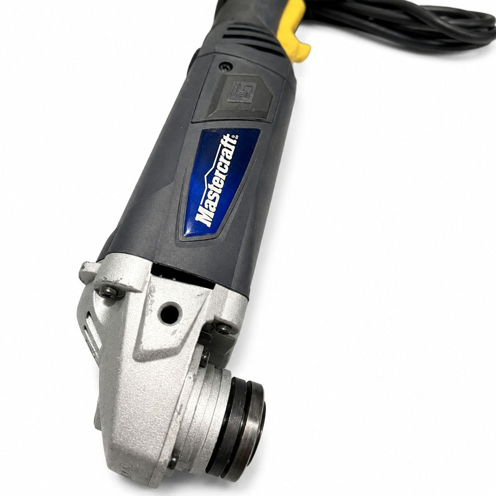 TESTED & WORKING Mastercraft 4-1/2” Angle Grinder – Heavy Duty Corded Tool