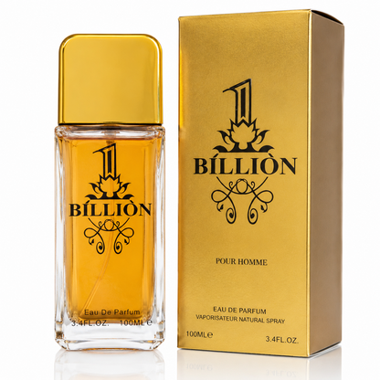 1 BILLION POUR HOMME EAU DE PARFUM – 100ML / 3.4 FL.OZ. rich heart - Lumi and Leo