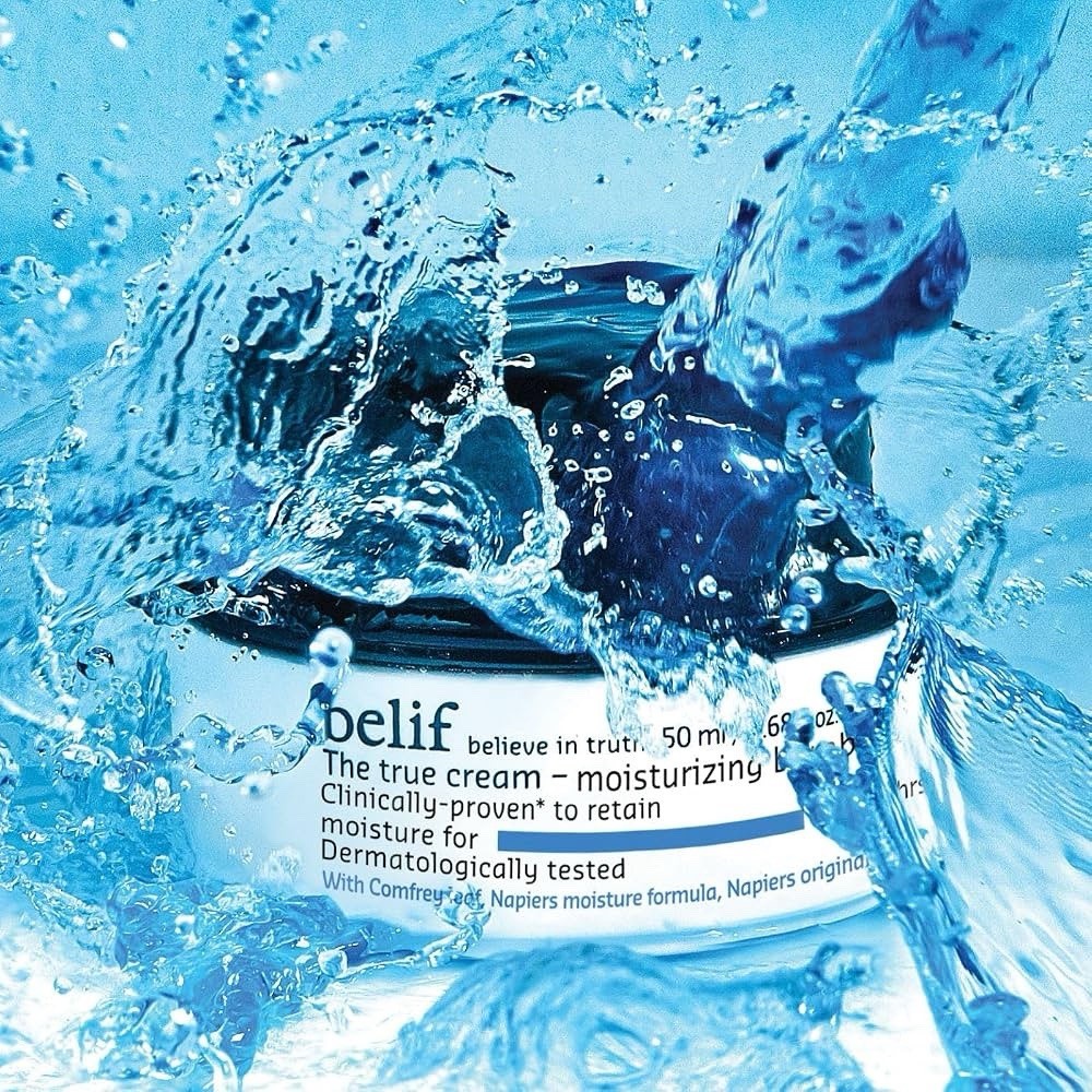 2 X Belief The True Cream Aqua Bomb Moisturizer Mini & The True Cream 0.33 oz