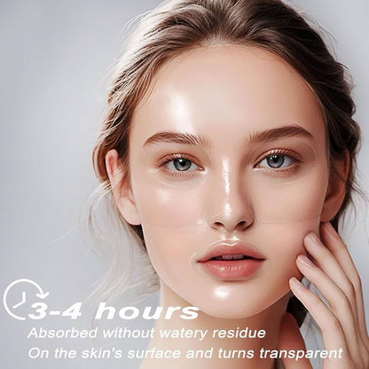 10 Pack Bio-Collagen Real Deep Hydrogel Face Masks Hyaluronic Acid 34ml