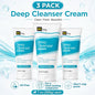 DG Body Deep Cleanser Cream Oil Free Face Wash 7 oz 3 Pack 200g Each