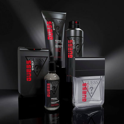 GUESS Effect GROOM Conditioning Shave Beard Oil with Jojoba Argan Oil Aloe Vera