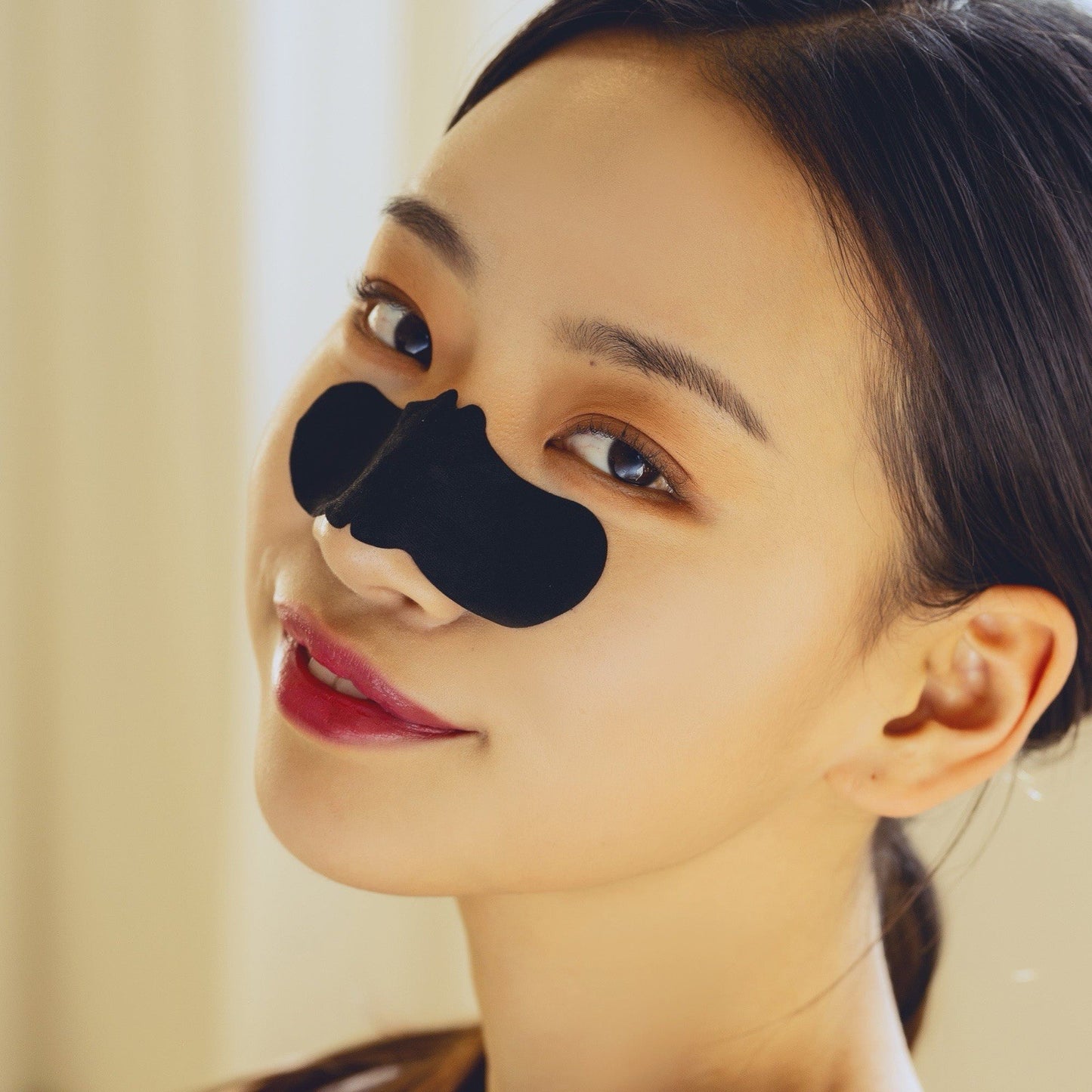 Soo'AE Universe Gorgeous Charcoal Nose Strip Tea Tree 10 Pack Made in Korea