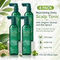 4 Nourishing Daily Scalp Tonic With Organic Quinoa Pea Sprout Thicker Fuller 4oz