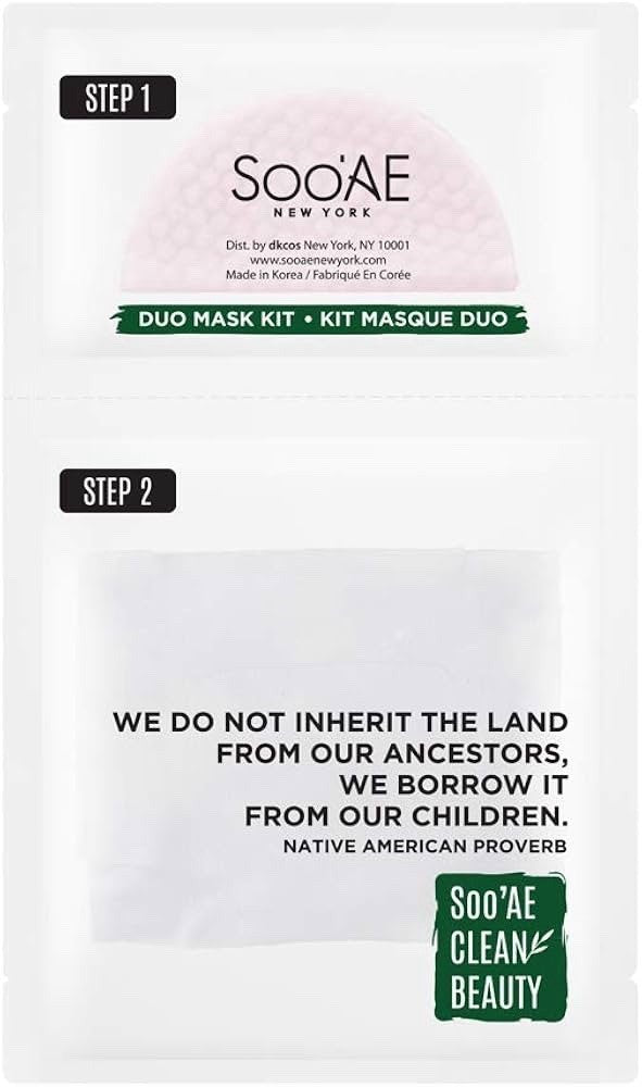 10 Pack Soo'AE Revitalizing Rose Duo Mask Kit Toning Pads & Sheet Face Mask