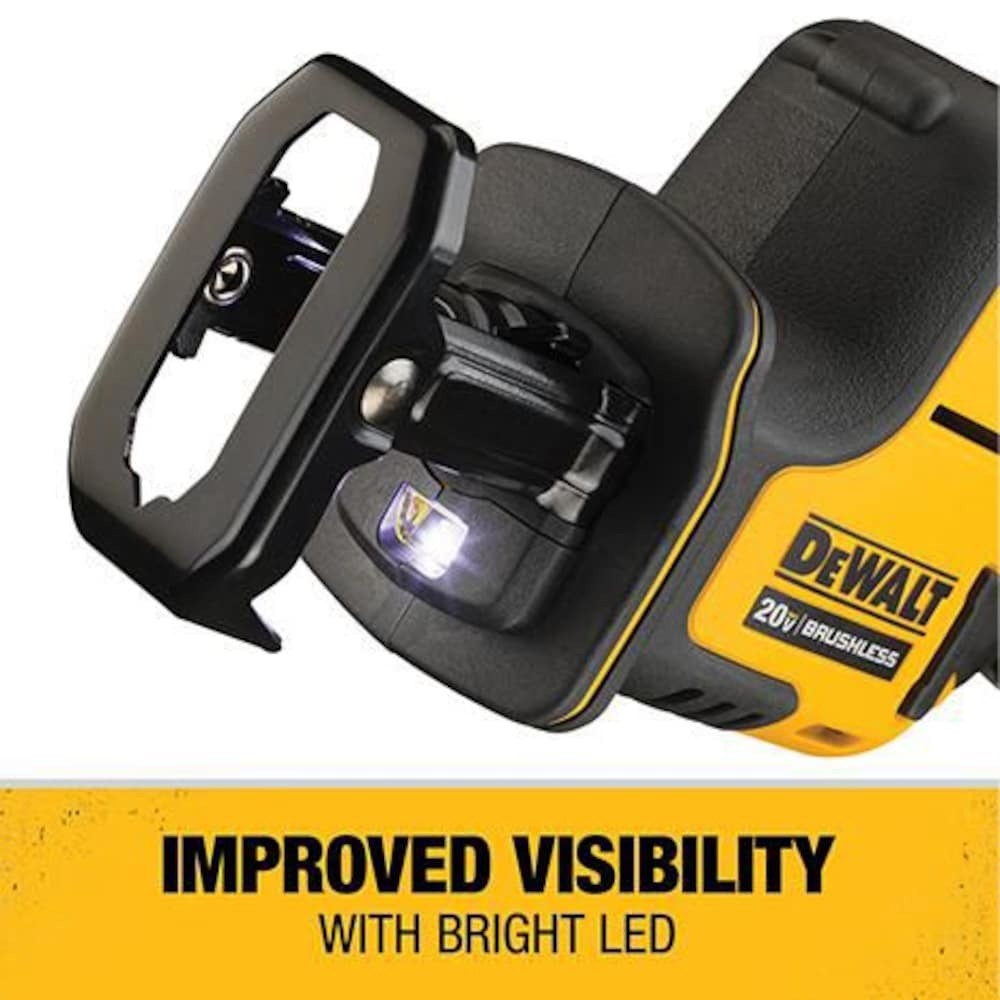 20-Volt Atomic Compact Cordless Reciprocating Saw,Brushless Motor,TOOL ONLY - DC