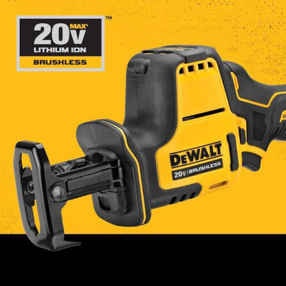 20-Volt Atomic Compact Cordless Reciprocating Saw,Brushless Motor,TOOL ONLY - DC - Lumi and Leo