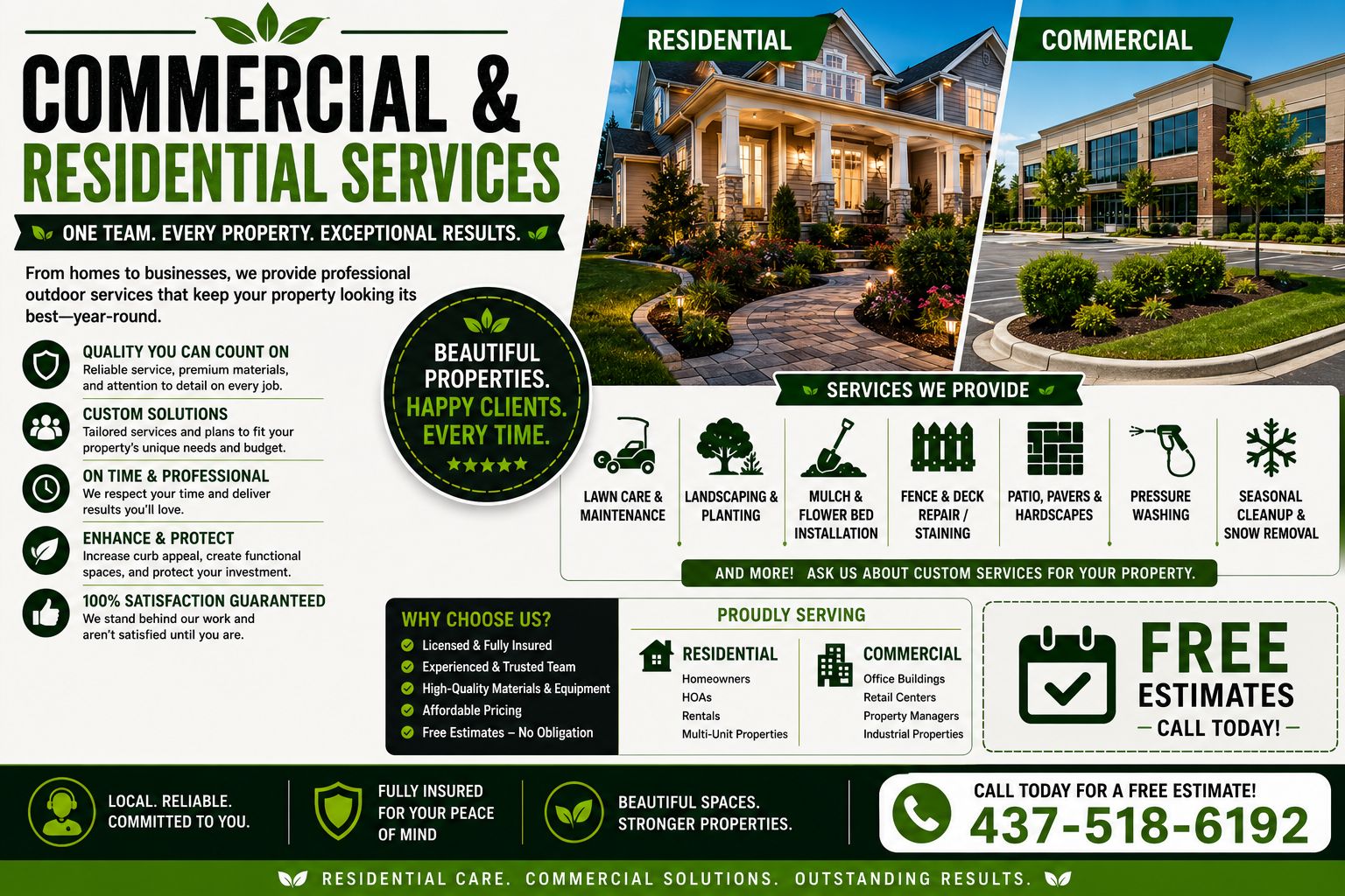 🌿 Complete Landscaping Services