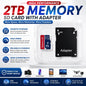 2TB Micro SD Memory Card with SD Adapter TF Card for Compatible Devices - Lumi and Leo