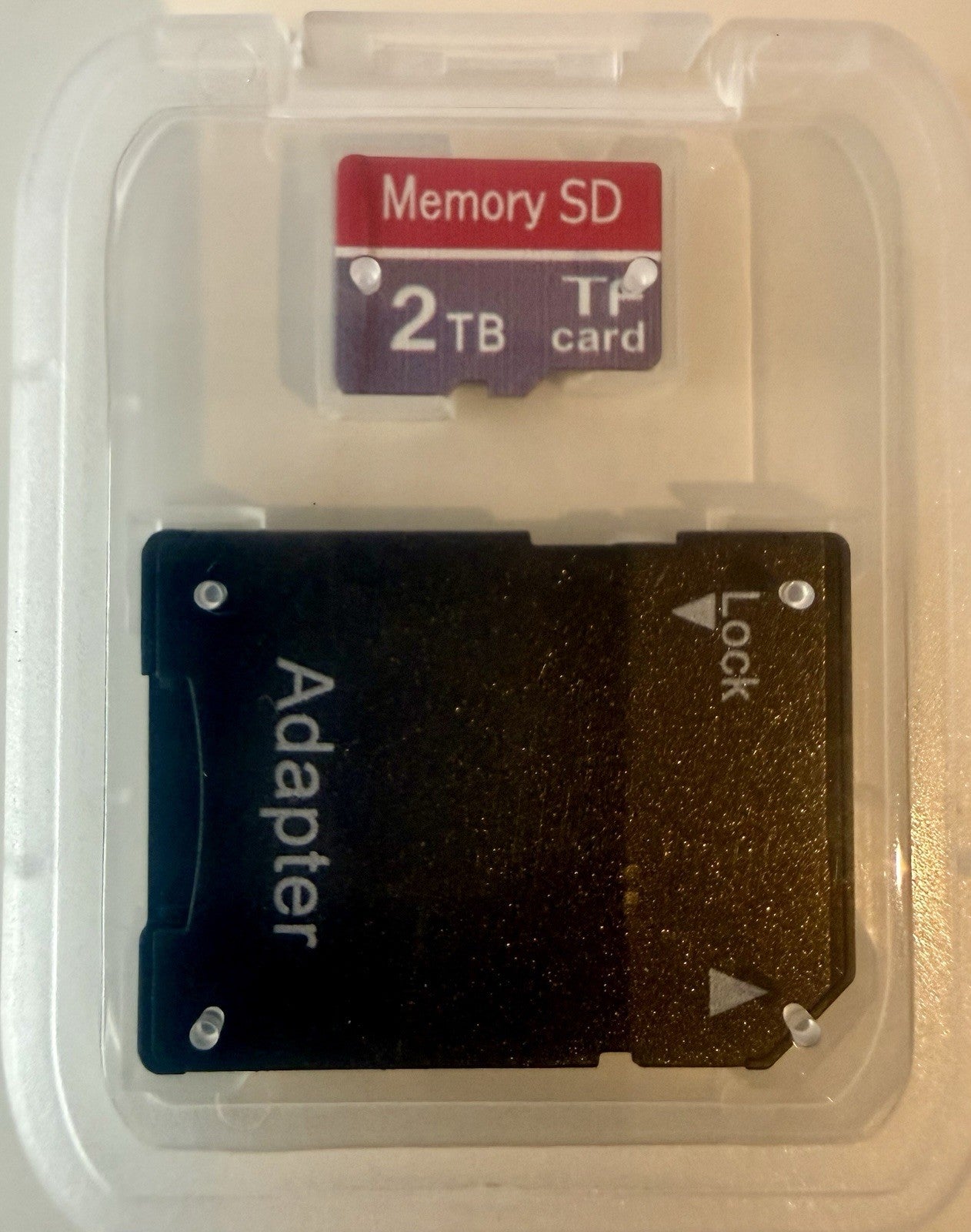 2TB Micro SD Memory Card with SD Adapter TF Card for Compatible Devices - Lumi and Leo