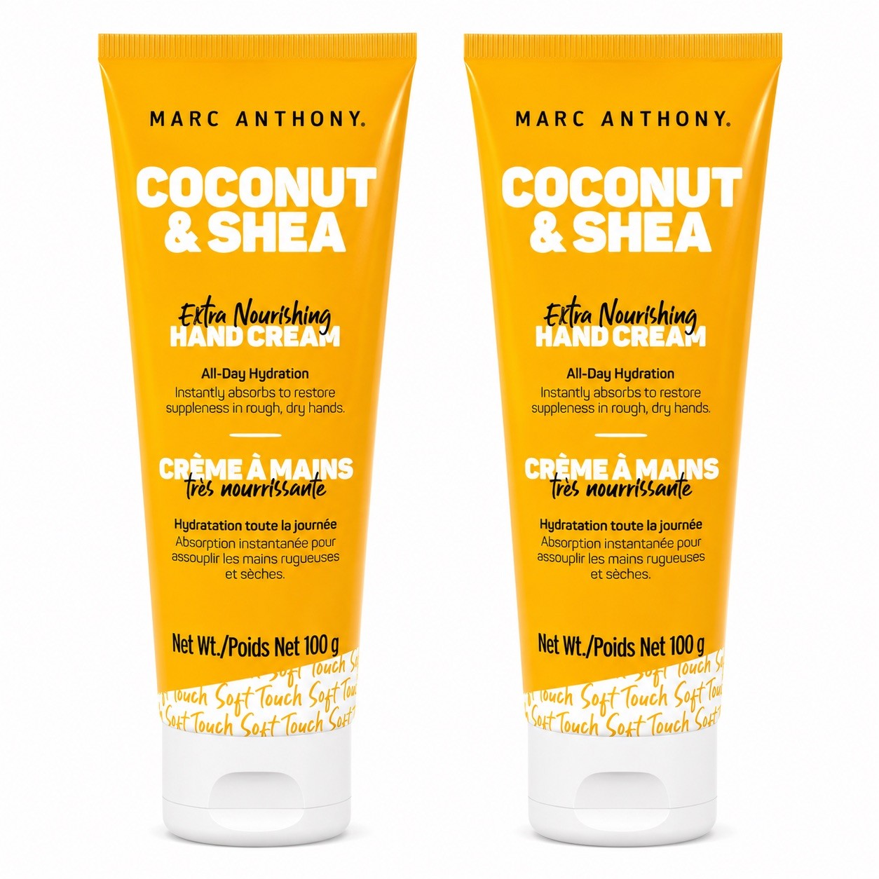 2x Marc Anthony Coconut Oil&Shea Butter Curl Defining Cream Anti Frizz Biotin D