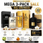 3 Pack Men's Eau de Parfum Fragrance Set Assorted Cologne Spray Gift Collection - Lumi and Leo