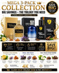 3 Pack Men's Eau de Parfum Fragrance Set Assorted Cologne Spray Gift Collection - Lumi and Leo