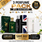 3 Pack Men's Eau de Parfum Fragrance Set Assorted Cologne Spray Gift Collection - Lumi and Leo