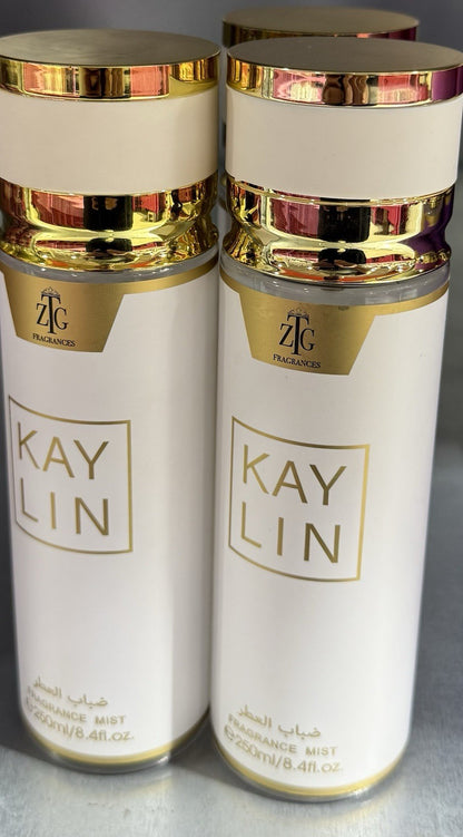 3 Pack ZTG Fragrance Mist Body Spray 250ml HAWAA KAY LIN Franker Rose Latina - Lumi and Leo
