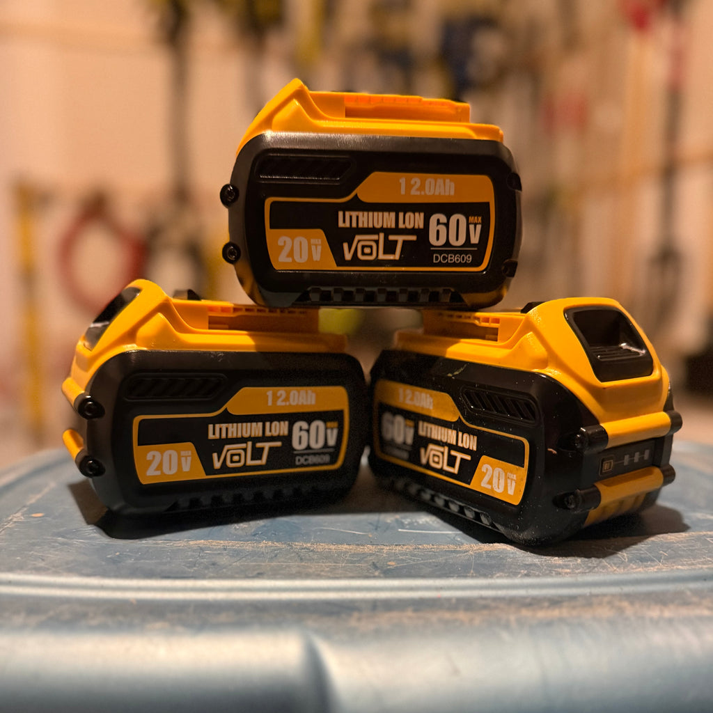 DEWALT FLEXVOLT 12.0Ah BATTERIES – $60 EACH OR 3 FOR $150