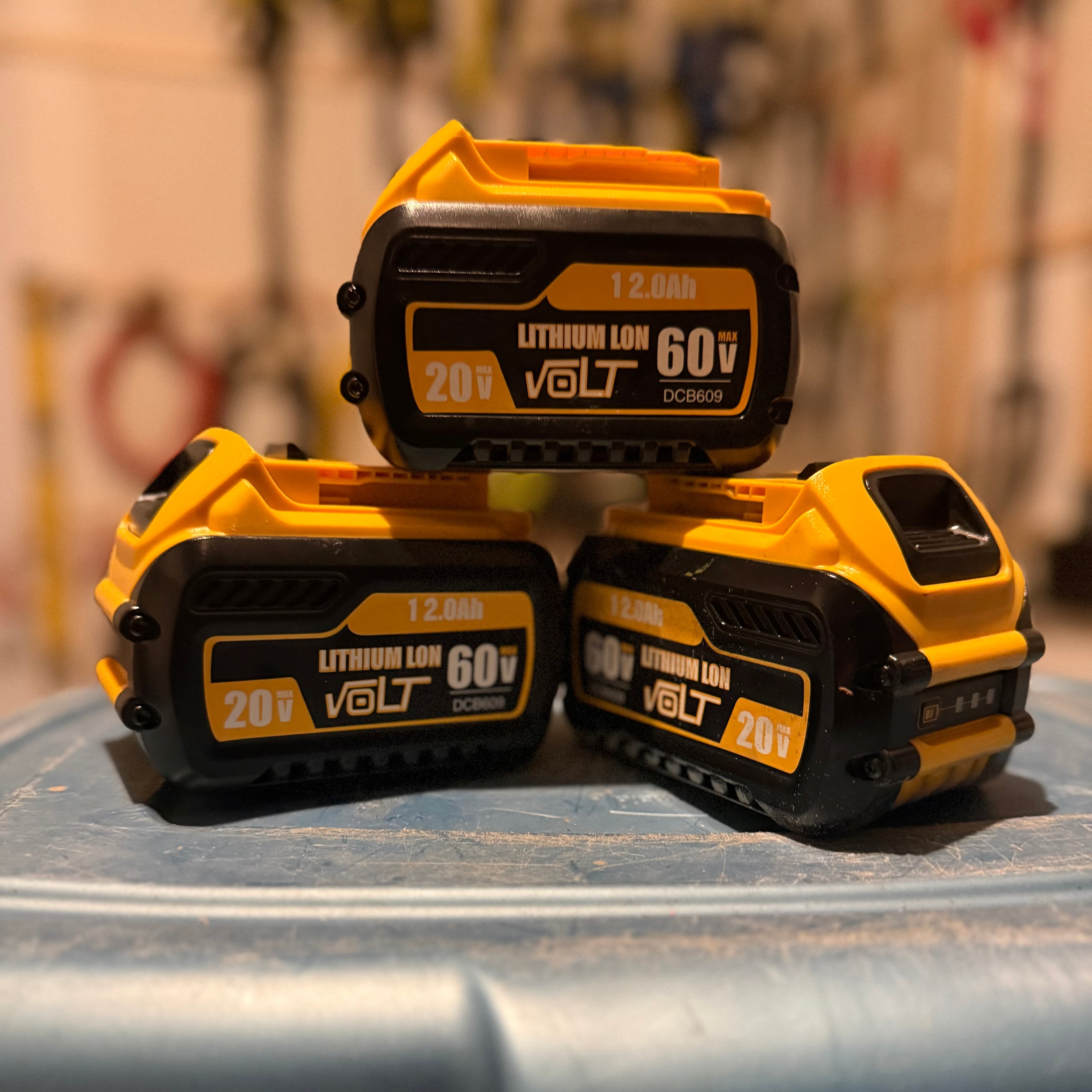 DEWALT FLEXVOLT 12.0Ah BATTERIES – $60 EACH OR 3 FOR $150