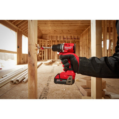 3602-20Milwaukee Tool M18 Compact Brushless 1/2 inch Hammer Drill/Driver - Lumi and Leo