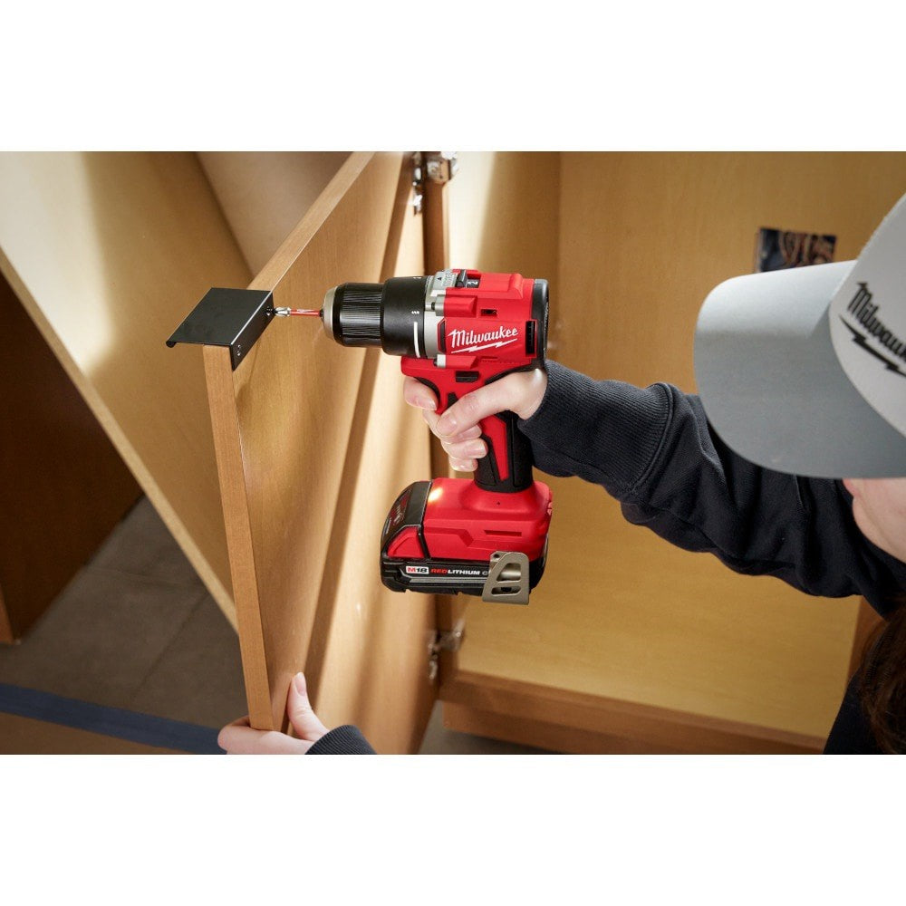 3602-20Milwaukee Tool M18 Compact Brushless 1/2 inch Hammer Drill/Driver - Lumi and Leo