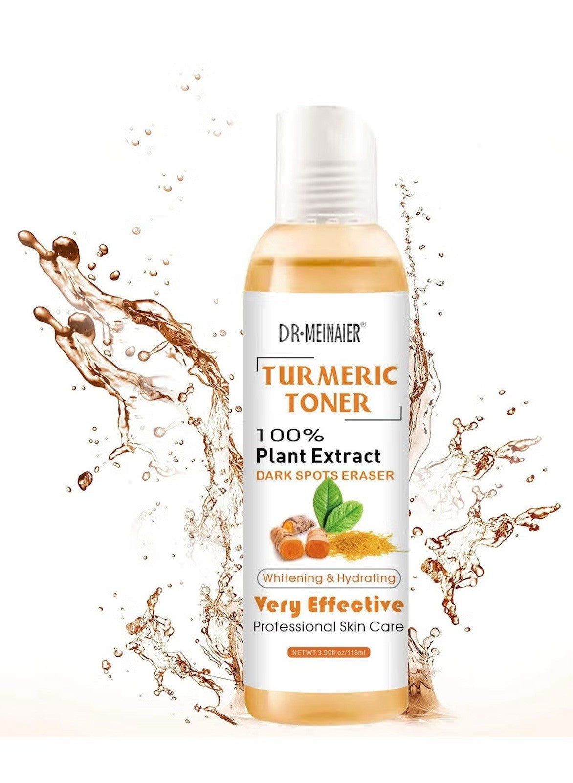 3xDr. Meinaier Turmeric Toner 118ml Dark Spot Eraser Brightening Acne Treatment - Lumi and Leo