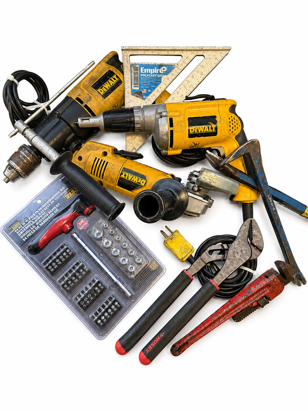 DEWALT TOOL LOT – READY FOR WORK