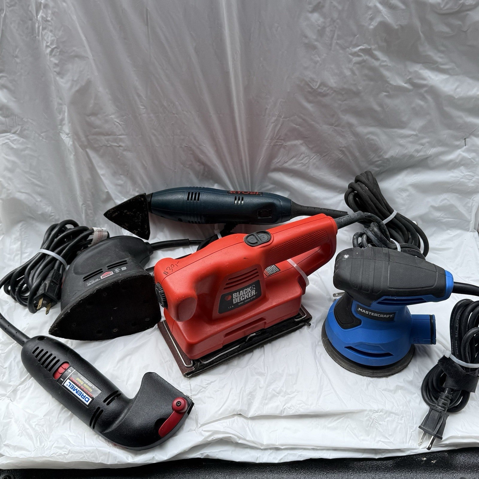 🔥 5-Piece Sanding Tool Bundle – Tested & Working – $140 🔥
