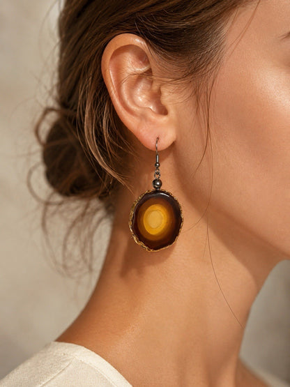 6xWomen's Fashion Earrings Elegant Floral Design Gold Tone Nickel Free Gift !!!! - Lumi and Leo