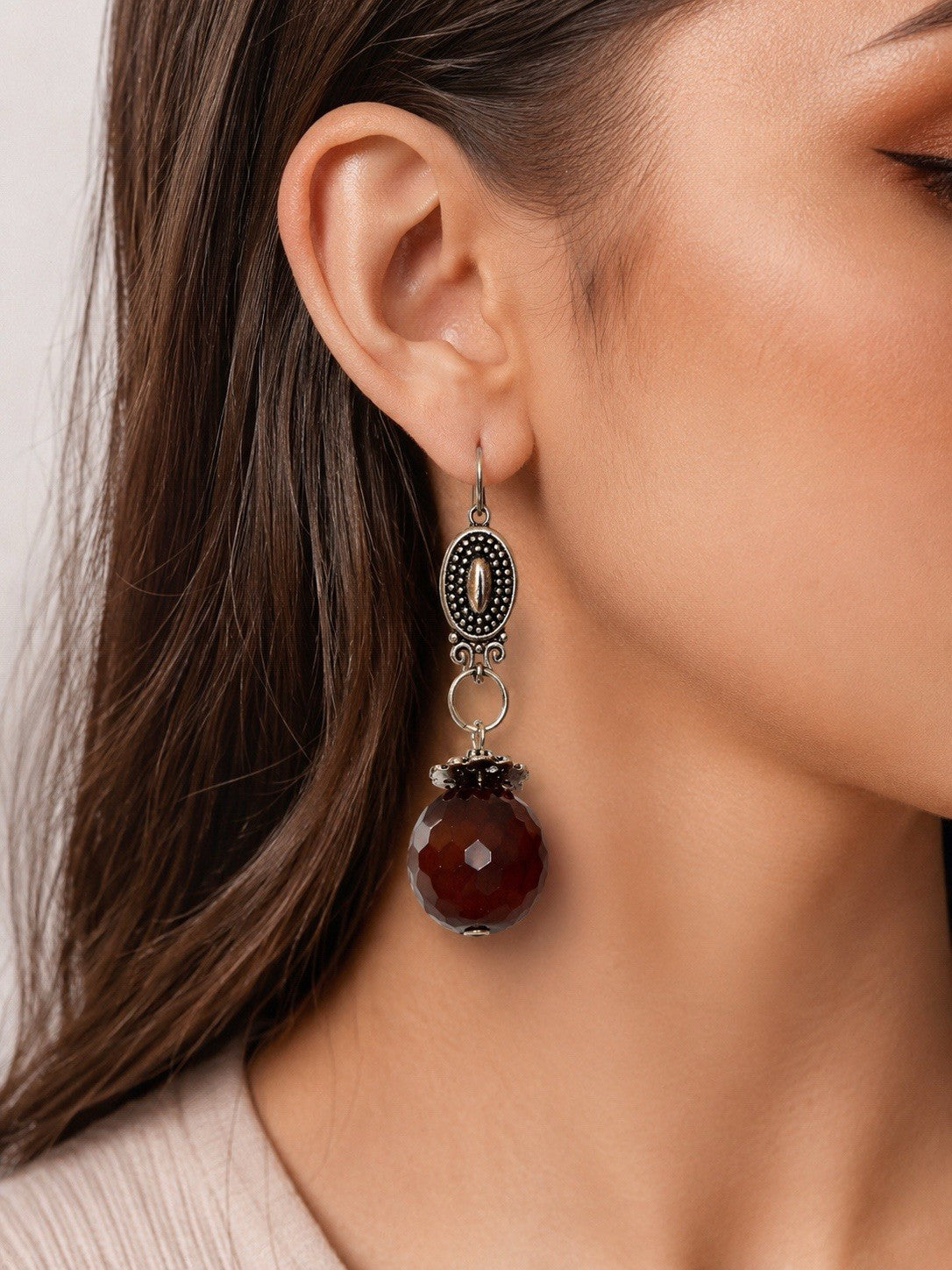 6xWomen's Fashion Earrings Elegant Floral Design Nickel Free. !!!