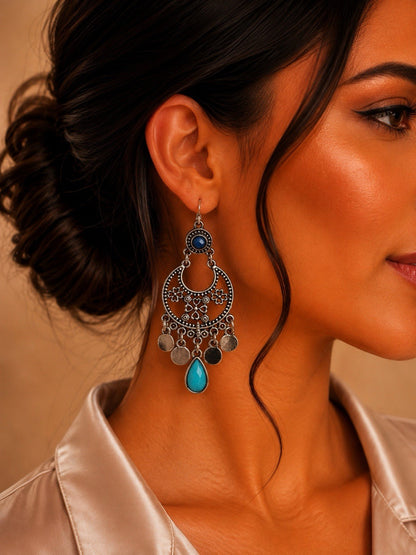 6xWomen's Fashion Earrings Elegant Floral Design Nickel Free. !! - Lumi and Leo