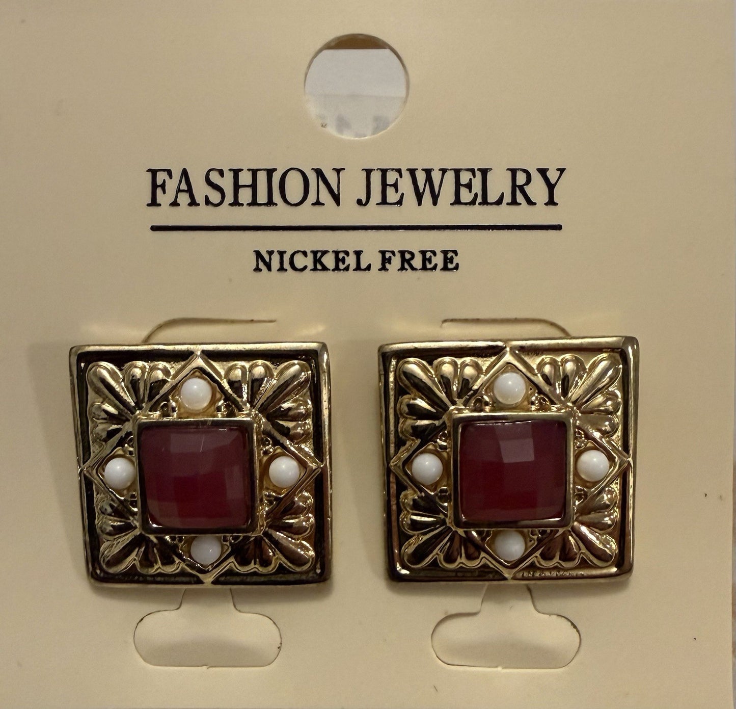 6xWomen's Fashion Earrings Elegant Floral Design Nickel Free. !! - Lumi and Leo