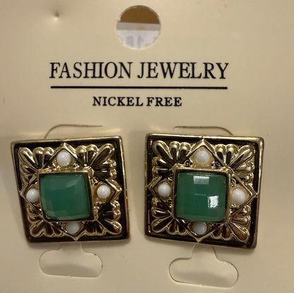6xWomen's Fashion Earrings Elegant Floral Design Nickel Free. !! - Lumi and Leo