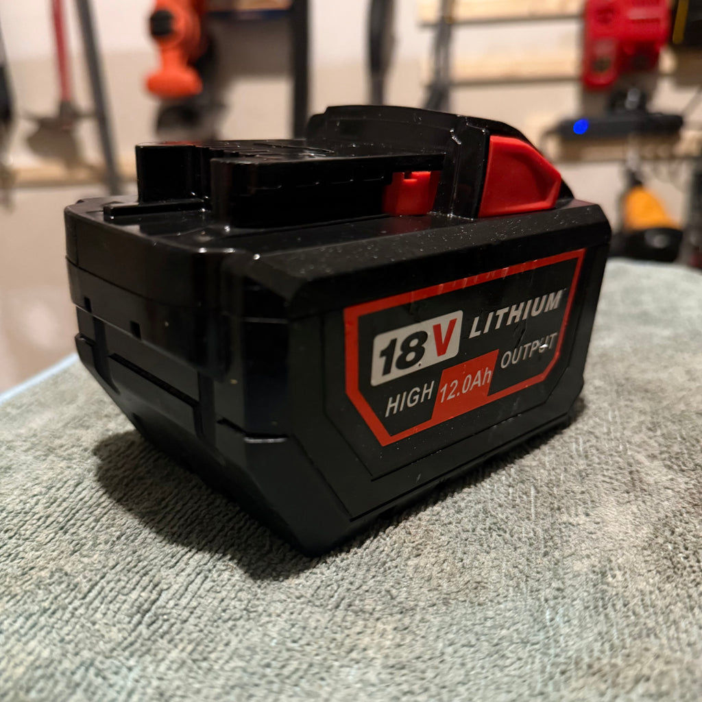 Milwaukee M18 Compatible 18V 12.0Ah High Output Battery