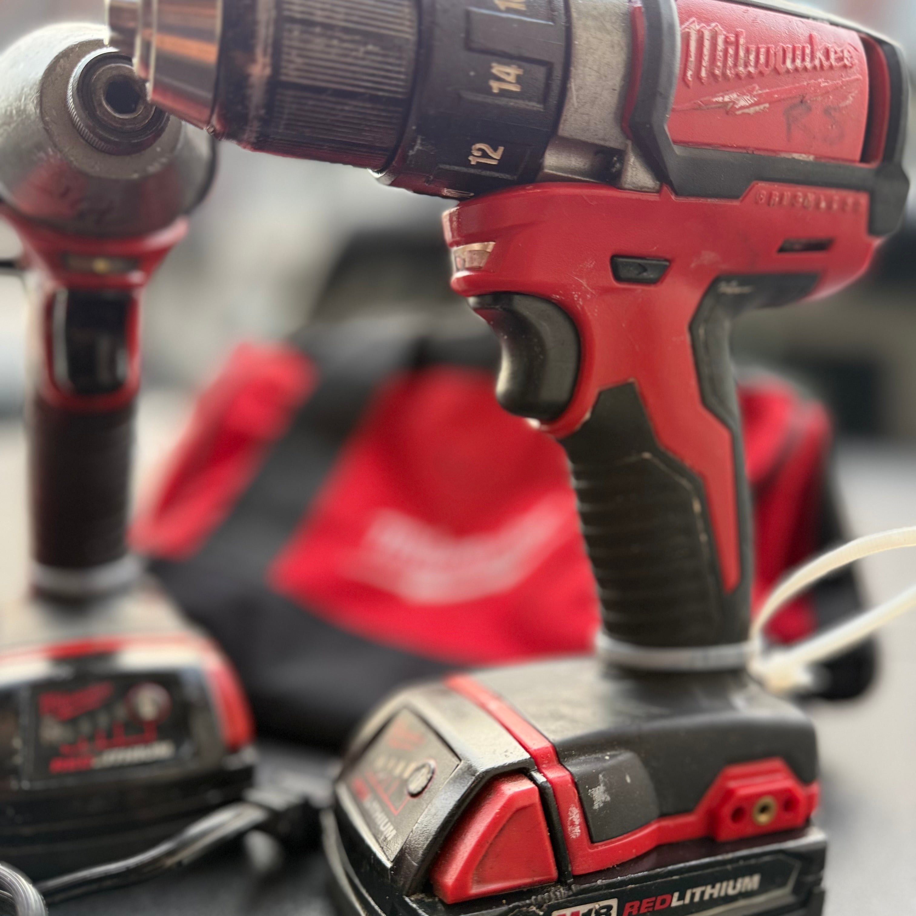 Milwaukee M18 Drill & Impact Driver Combo Kit – Tested & Working