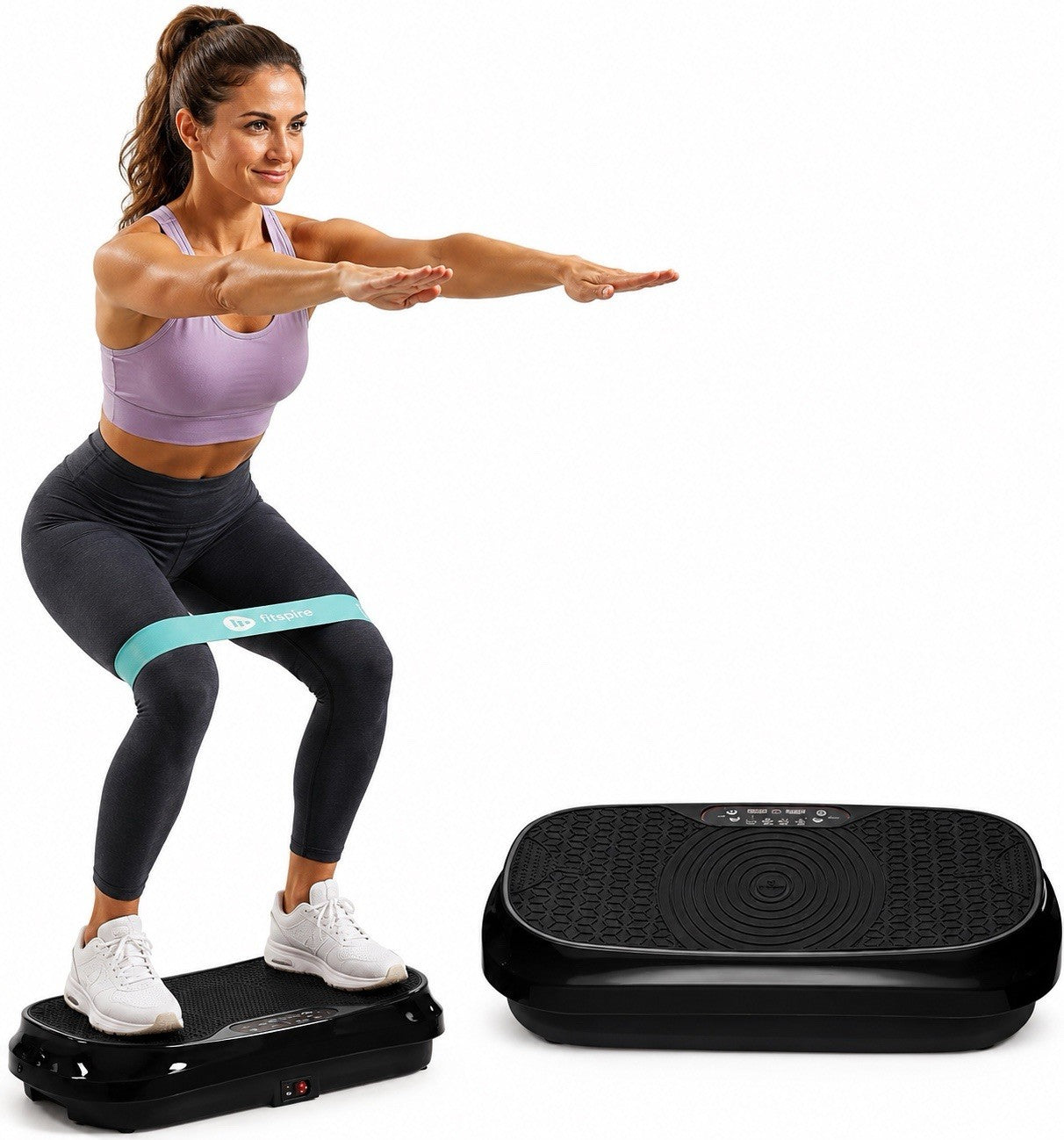 99-Level Vibration Exercise Platform w/ Remote