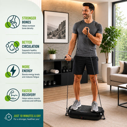 99-Level Vibration Exercise Platform w/ Remote - Lumi and Leo