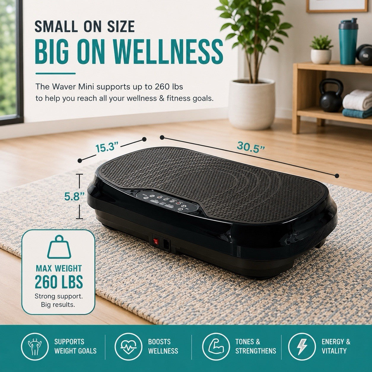 99-Level Vibration Exercise Platform w/ Remote - Lumi and Leo