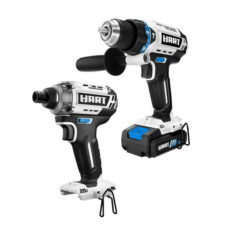 HART 20V Brushless Drill & Impact Driver Combo Kit