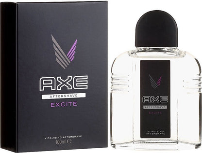 AFTER SHAVE AXE EXCITE (RARE)  Men's  - 100ML/3.4 oz NEW WITH BOX - Lumi and Leo