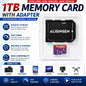 ALISINSEN 1TB Micro SD Memory Card with SD Adapter TF Card - Lumi and Leo