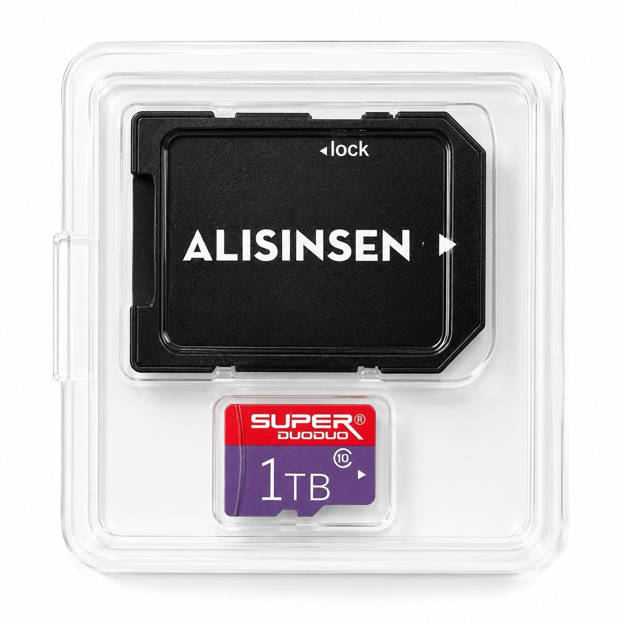 ALISINSEN 1TB Micro SD Memory Card with SD Adapter TF Card