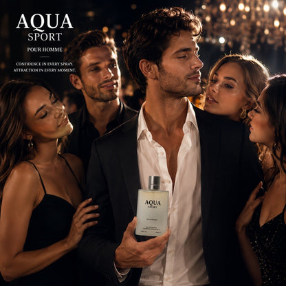 AQUA SPORT Pour Homme Eau de Parfum 100ml Men's Cologne Long Lasting Fragrance - Lumi and Leo