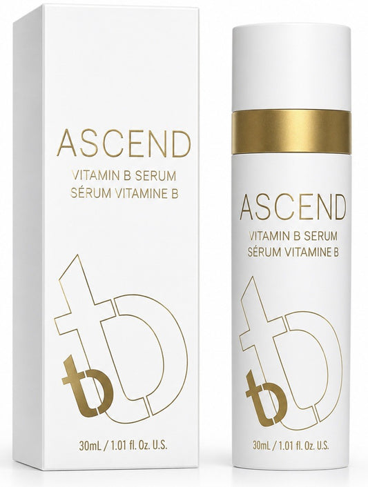 ASCEND Vitamin B Serum 30mL Hydrating Face Serum for All Skin Types - Lumi and Leo