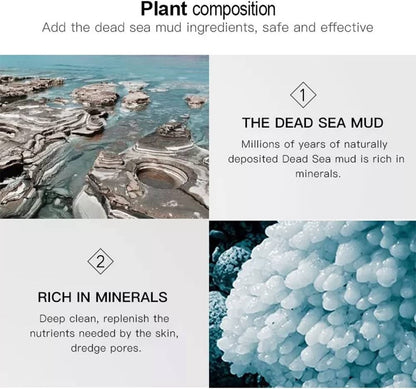Aichun Beauty Dead Sea Mud Peel Off Face Mask 120ml Pack of 3 Pack Deep Clean - Lumi and Leo